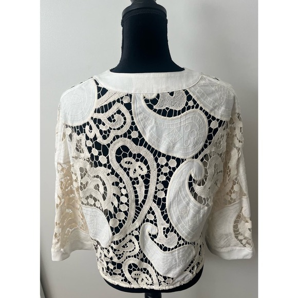 Anthropologie Lace Cardigan - Medium - Picture 5 of 6